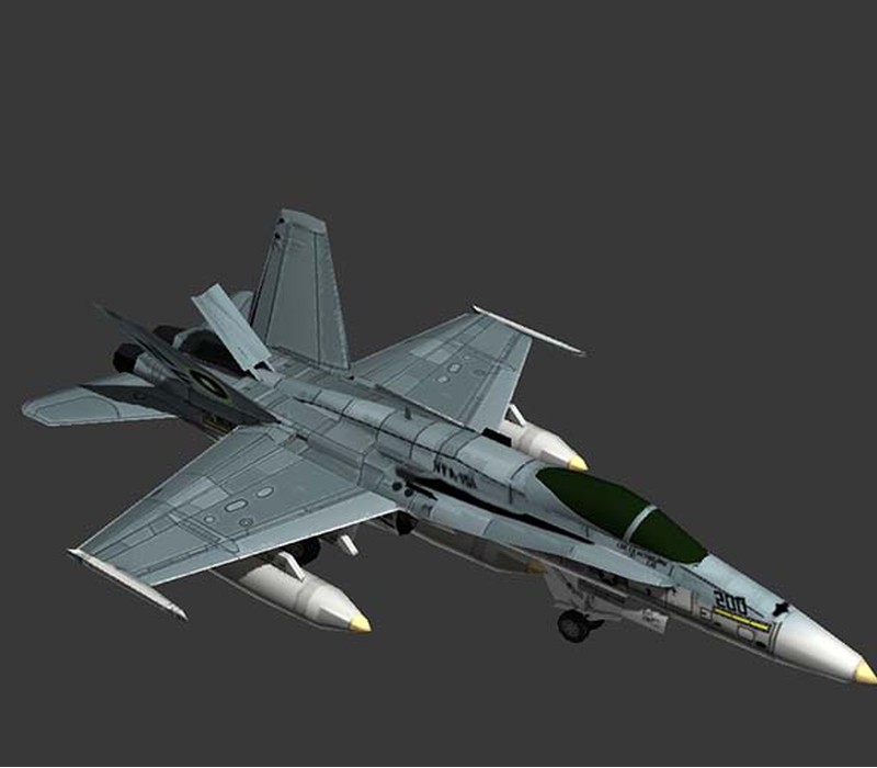 长安3D f18舰载战斗机 (2)